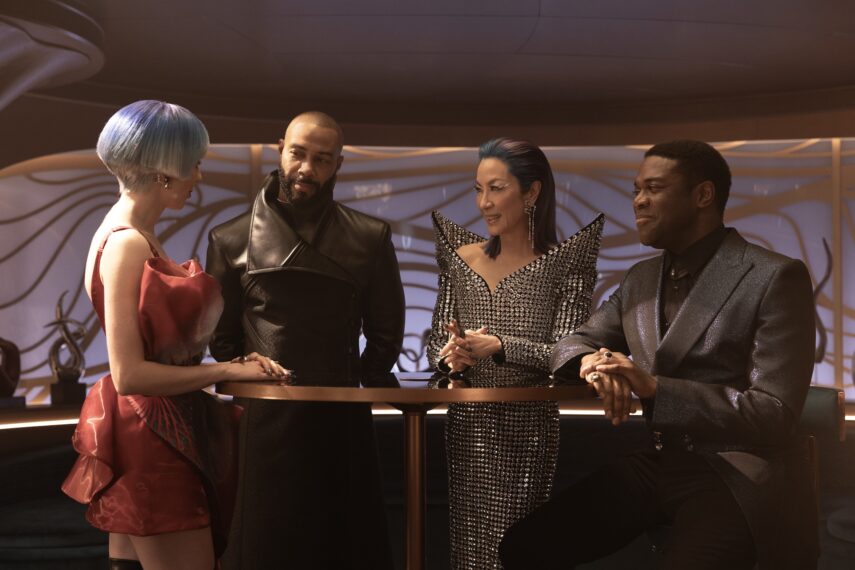 Omari Hardwick as Alok, Michelle Yeoh as Georgiou and Sam Richardson as Quasi — 'Star Trek: Section 31'