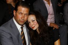 Stephen Baldwin and Kennya Baldwin attend the Boss Black Spring/Summer 2008 Collection