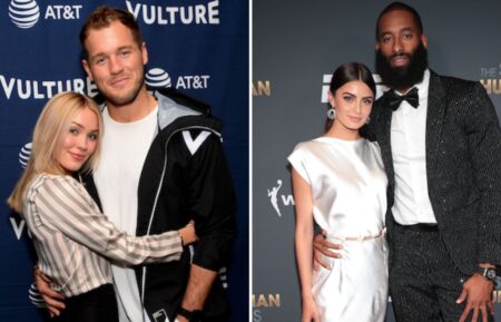 Cassie Randolph and Colton Underwood attend Vulture Festival Presented By AT&T, Rachael Kirkconnell and Matt James attend the 2021 Sports Humanitarian Awards