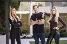 Christina Hall, Tarek El Moussa and Heather El Moussa as seen on The Flip Off, Season 1.