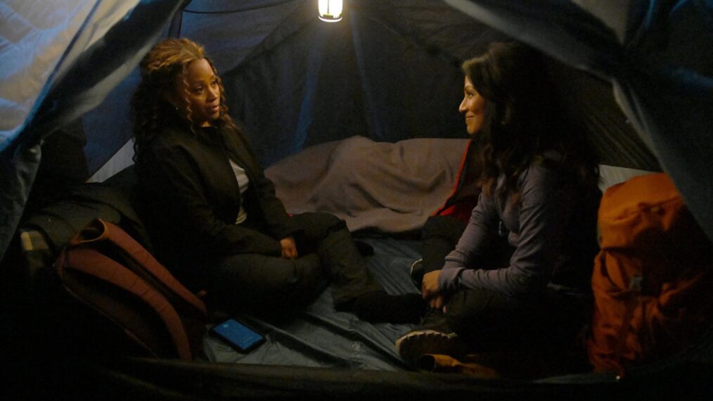 Maahra Hill as Marisa, Karen David as Rose Dinshaw — 'The Irrational' Season 2 Episode 9 