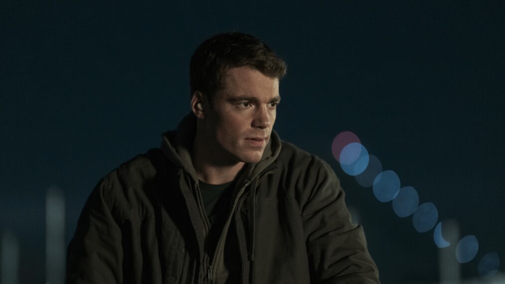 Gabriel Basso as Peter Sutherland in episode 206 of The Night Agent