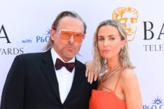 Tony Pitts and Katherine Kelly attend the 2024 BAFTA Television Awards with P&O Cruises at The Royal Festival Hall on May 12, 2024 in London, England.