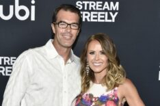 Ryan Sutter and Trista Sutter attend Tubi NewFront event on May 01, 2019 in New York City.