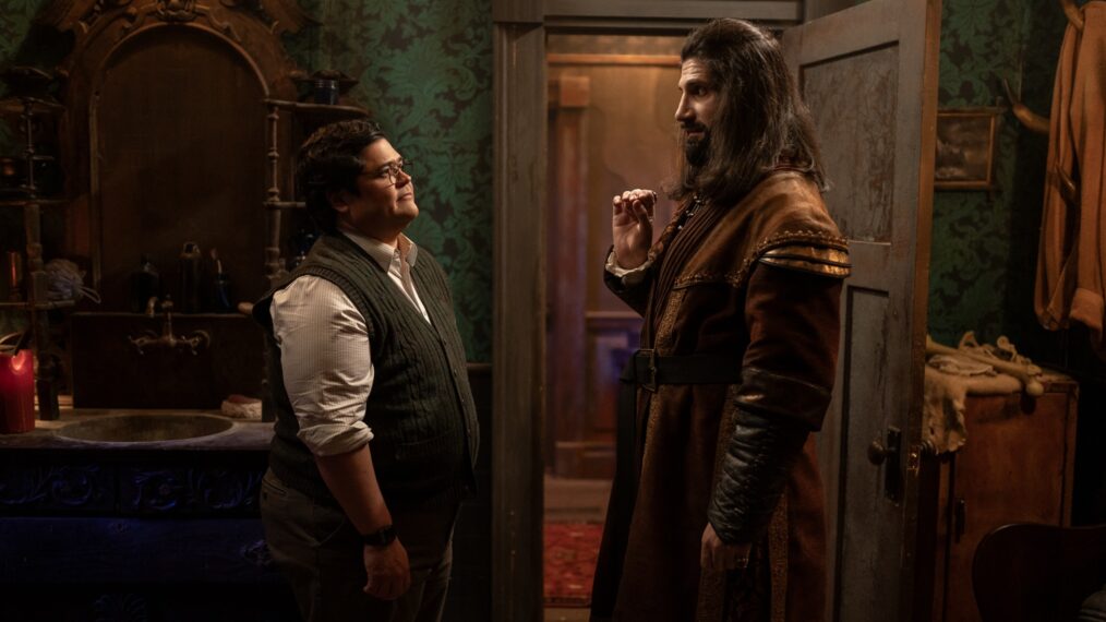 Harvey Guillen and Kayvan Novak in the 'What We Do in the Shadows' Series finale