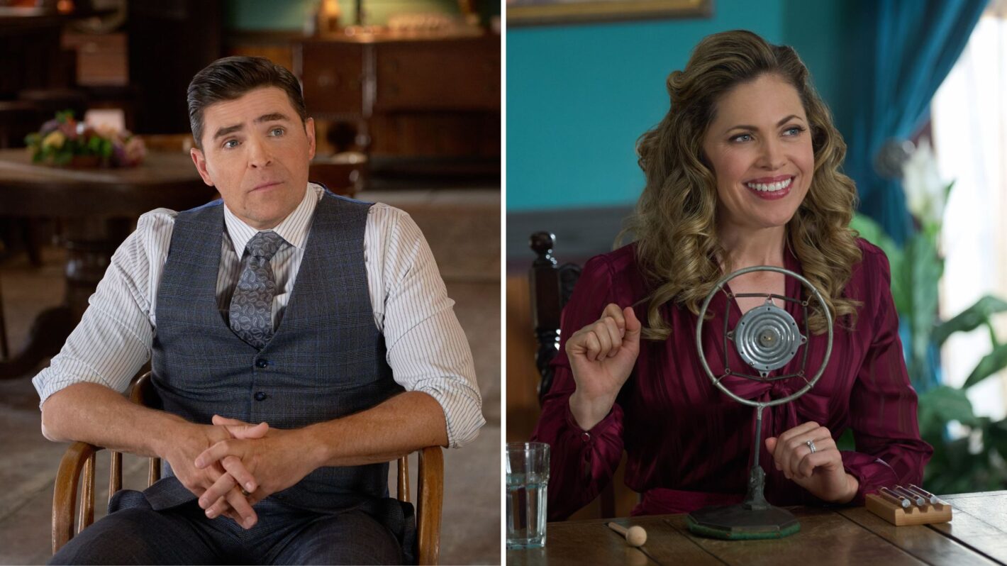 Kavan Smith and Pascale Hutton in. 'When Calls the Heart' Season 12