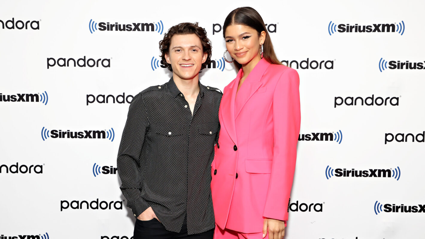 Zendaya and Tom Holland Appearance at Sirius XM's Town Hall