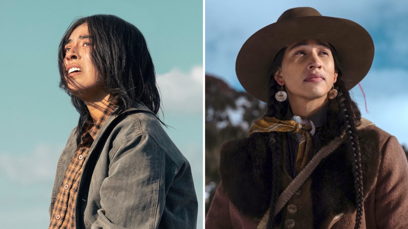 Aminah Nieves in '1923' Season 2, Cole Brings Plenty in '1923' Season 1