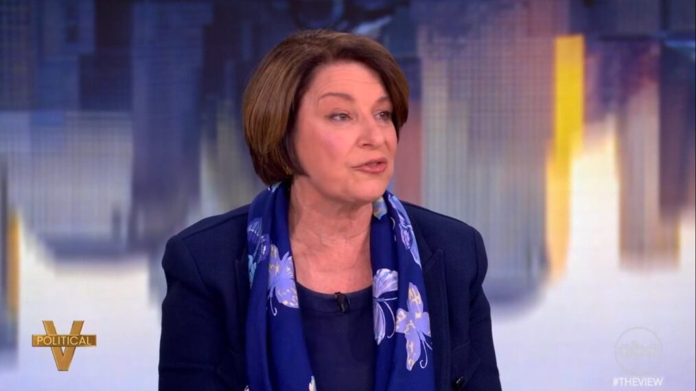 Amy Klobuchar on The View