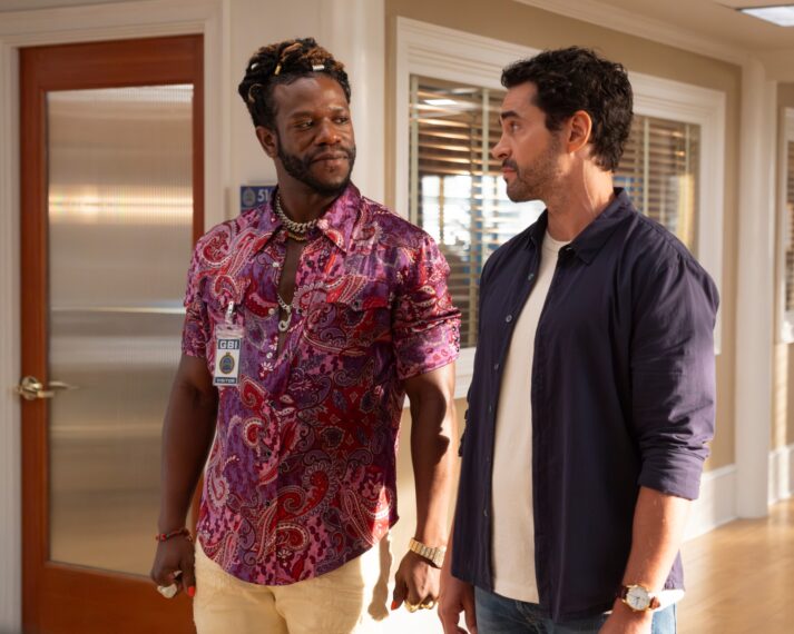 Antwayn Hopper and Ramon Rodriguez on Will Trent