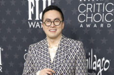 Bowen Yang attends the 30th Annual Critics Choice Awards at Barker Hangar on February 07, 2025 in Santa Monica, California.