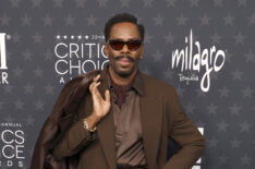 Colman Domingo attends the 30th Annual Critics Choice Awards at Barker Hangar on February 07, 2025 in Santa Monica, California.