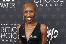 Cynthia Erivo attends the 30th Annual Critics Choice Awards at Barker Hangar on February 07, 2025 in Santa Monica, California.