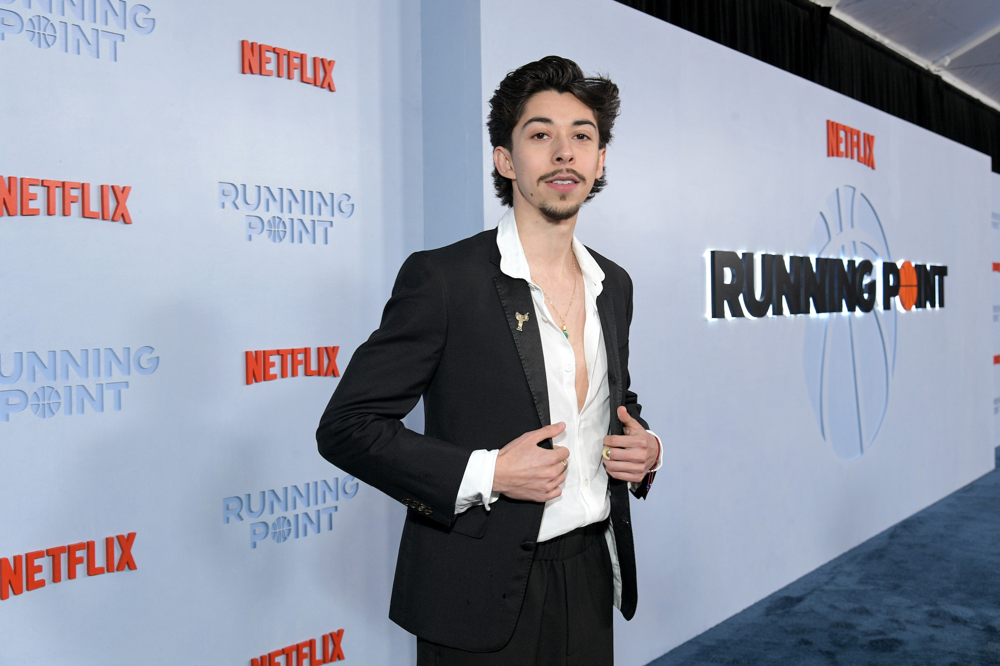 LOS ANGELES, CALIFORNIA - FEBRUARY 13: Fabrizio Guido attends Netflix's 