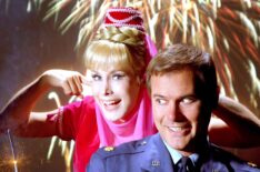 Barbara Eden, Larry Hagman in I Dream of Jeannie