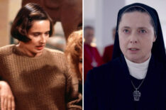 Isabella Rossellini in 'The Tracey Ullman Show' and 'Conclave.'