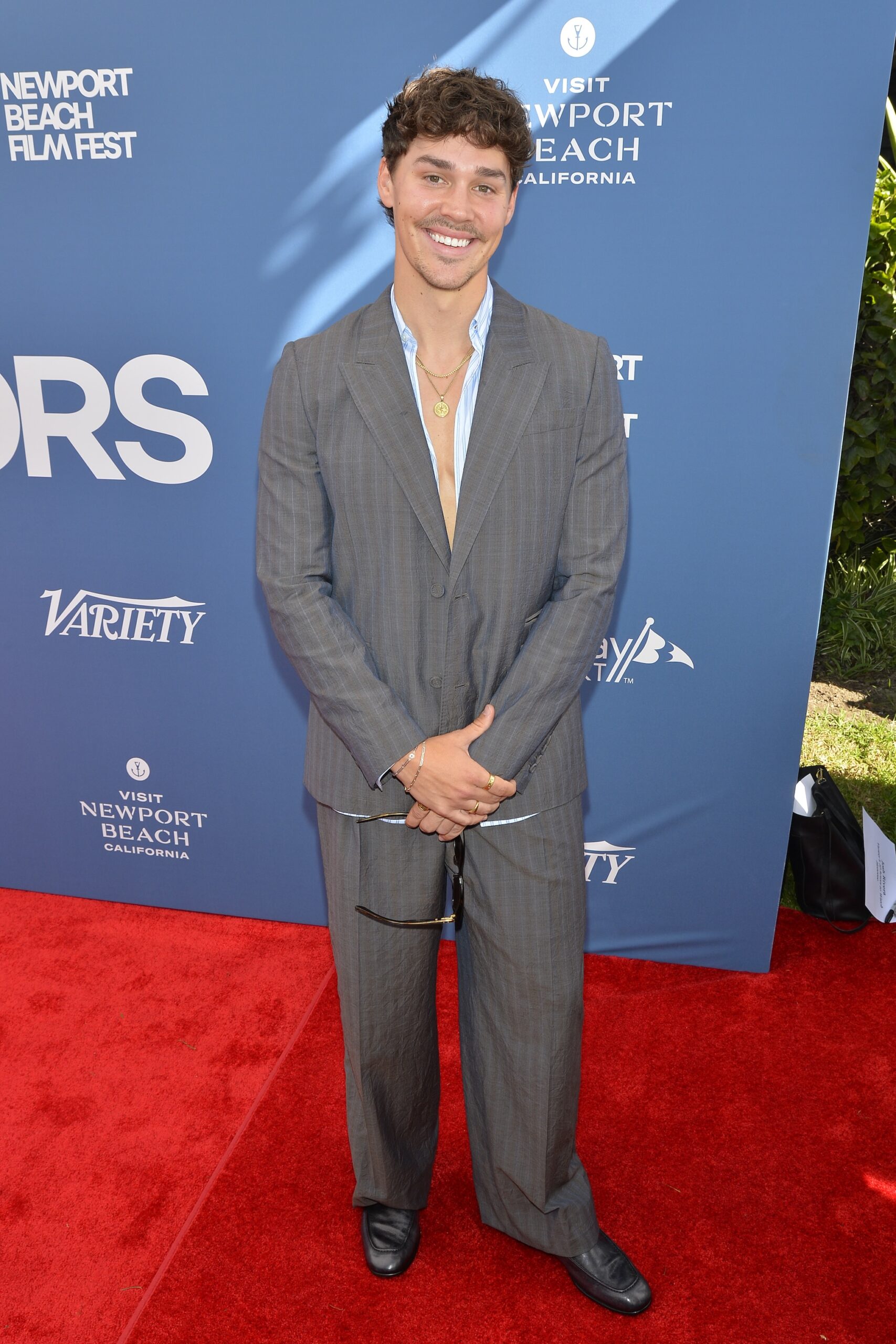 Noah Beck attends the 25th Annual Newport Beach Film Festival Honors & Variety's 10 Actors to Watch at The Balboa Bay Club and Resort on October 20, 2024 in Newport Beach, California.