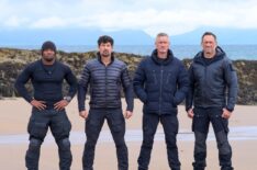 DS agents Jovon Quarles, Rodolfo Reyes, Mark Billingham and Jason Fox in the special 2-hour Season 3 finale of Special Forces: World’s Toughest Test