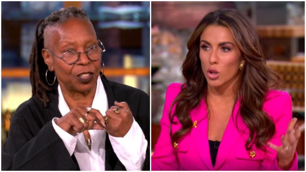 Whoopi Goldberg and Alyssa Farah Griffin on The View