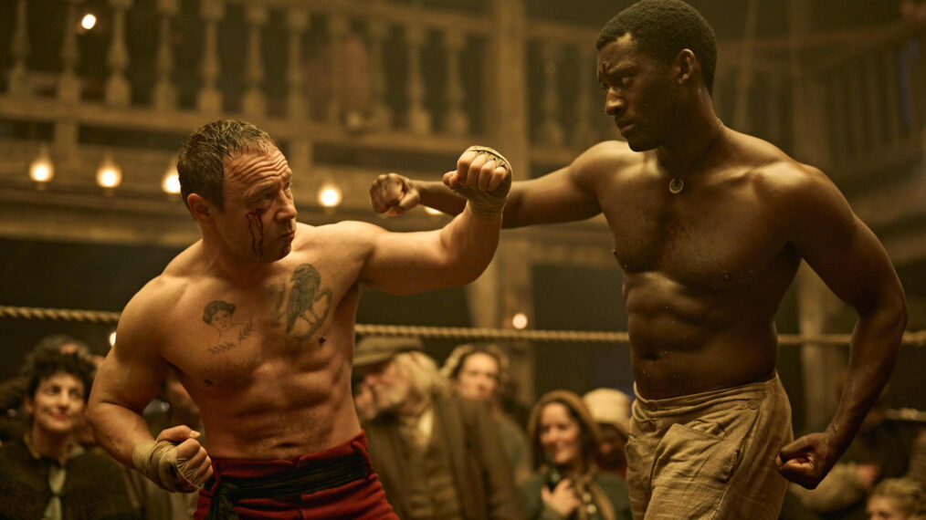 Stephen Graham and Malachi Kirby in A Thousand Blows