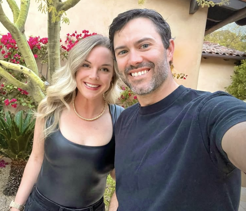 Adam Hadwin with wife Jessica Hadwin