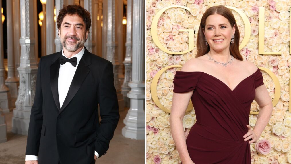 Javier Bardem and Amy Adams