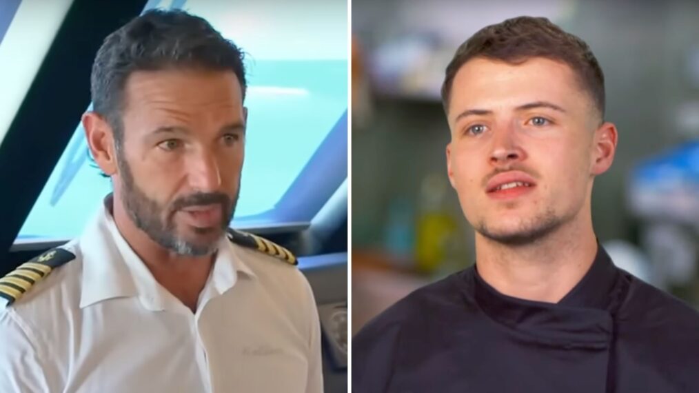 Captain Jason and Anthony Bird on Below Deck