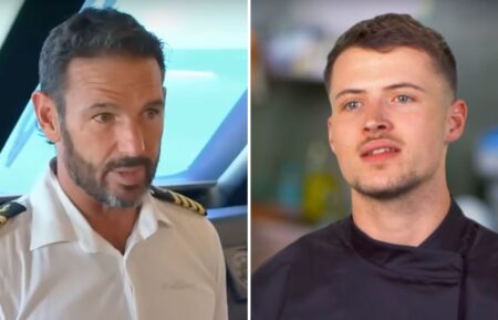 Captain Jason and Anthony Bird on Below Deck