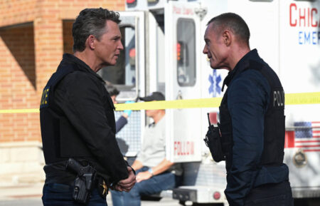 Shawn Hatosy as Deputy Chief Reid, Jason Beghe as Hank Voight — 'Chicago P.D.' Season 12 Episode 8 