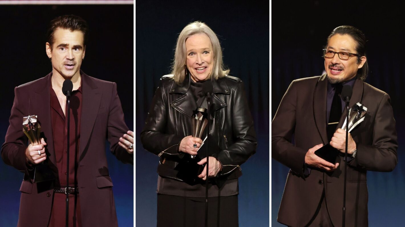 Colin Farrell, Kathy Bates, Hiroyuki Sanada — Critics Choice Awards 2025