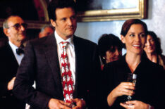 Colin Firth and Embeth Davidtz in Bridget Jones’s Diary, 2001