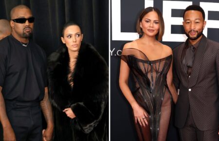 Kanye West, Bianca Censori, John Legend, Chrissy Teigen at Grammys 2025