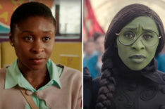 Cynthia Erivo in 'Chewing Gum' and 'Wicked.'