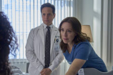 Scott Wolf as Richard and Molly Parker as Amy — 'Doc' Season 1 Episode 8 'Man Plans'