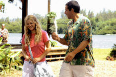 Adam Sandler and Drew Barrymore in 50 First Dates