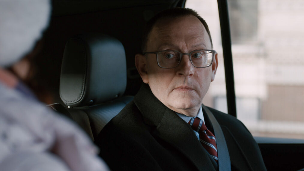 Michael Emerson as Judge Milton Crawford in 'Elsbeth' Season 2 Episode 12 - 'Foiled Again'