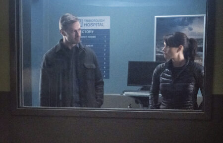 Bill Barrett as Joel Lowry and Missy Peregrym as Special Agent Maggie Bell — 'FBI' Season 7 Episode 12 