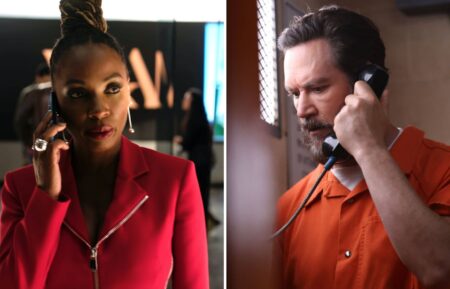 Shanola Hampton as Gabi and Mark-Paul Gosselaar as Sir — 'Found' Season 2 Episode 14 