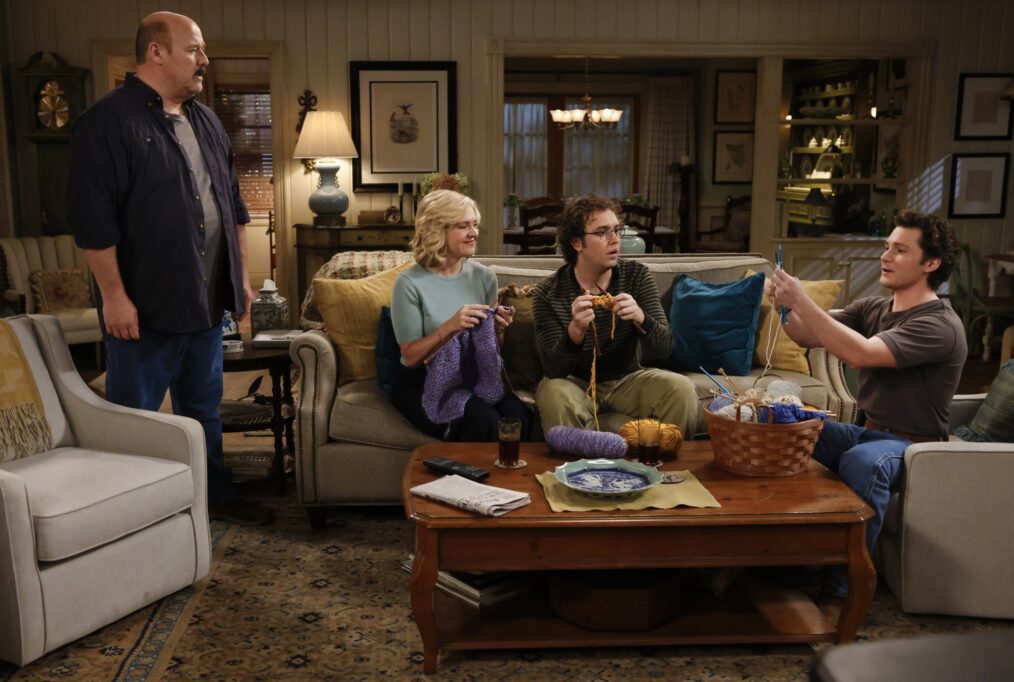 Will Sasso, Rachel Bay Jones, Dougie Baldwin, and Montana Jordan in 'Georgie & Mandy's First Marriage'