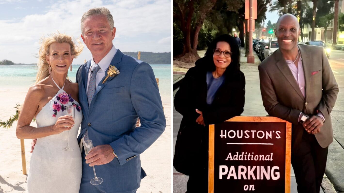 Joan Vassos and Chock Chapple on 'The Golden Bachelorette'; Sandra Mason and Charles King together