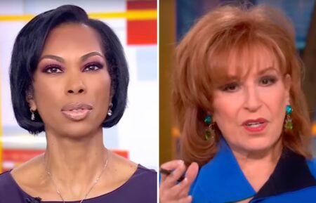 Harris Faulkner and Joy Behar