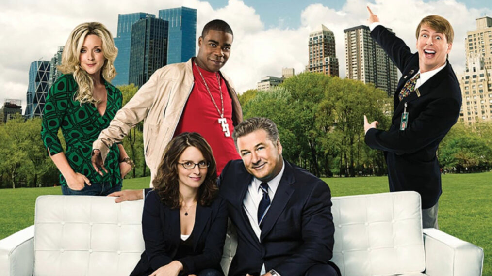 Jane Krakowski, Tracy Morgan, Tina Fey, Alec Baldwin, and Jack McBrayer in 