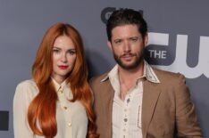 Danneel Ackles and Jensen Ackles attend the 2022 CW Upfront at New York City Center on May 19, 2022 in New York City.