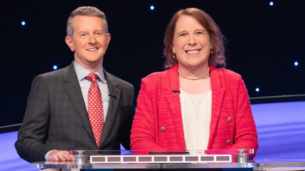 Ken Jennings and Amy Schneider on Jeopardy