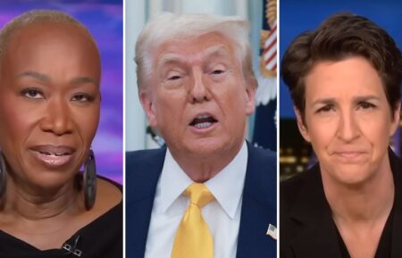 Joy Reid, Donald Trump, and Rachel Maddow