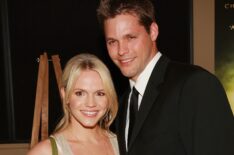 Actress Alexa Havins and husband actor Justin Bruening attend the premiere of 'Rescue Dawn' at the Dolby Screening Room June 25, 2007 in New York City.