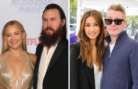 Kate Hudson and Danny Fujikawa attend the premiere of Netflix's 