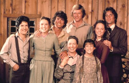 Matthew Labyorteaux, Melissa Gilbert, Michael Landon, Karen Grassle, Dean Butler, Lindsay Greenbush, Melissa Sue Anderson, Linwood Boomer in Little House on the Prairie