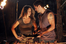 evangelina lilly and matthew fox on Lost