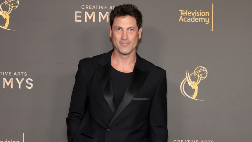 Maksim Chmerkovskiy attends the 76th Creative Arts Emmys